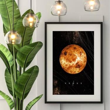 Imagem de Quadro Planeta Vênus - 60X48Cm