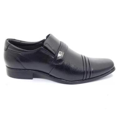 Imagem de Sapato Social Antitensor Masculino Preto em Couro Pelica Pipper 52811-Feminino
