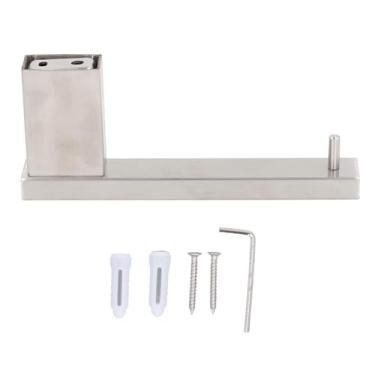 Imagem de Barra de toalha do banheiro aço inoxidável montado na parede à prova de ferrugem suporte de toalha de banho para casa durável economia de espaço toalheiro para decoração do (Estilo 1)