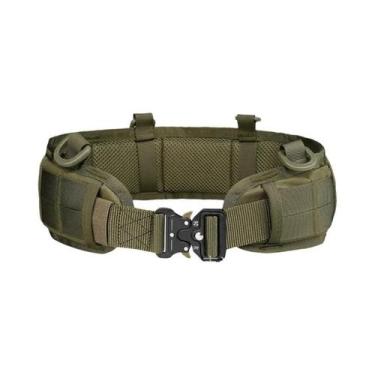 Imagem de Cinto Tático Masculino Para Caça Ao Ar Livre, Cinto De Lona Esportiva 