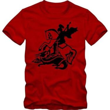 Imagem de Camiseta São Jorge De Samba Plus Size Tamanho Especial - Blackchic, Ve