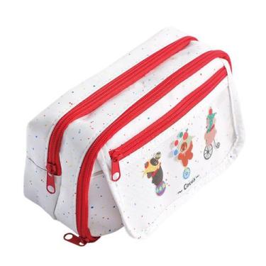 Imagem de Estojo de lápis Colorful Panda Design, estação multicompartimento - yi