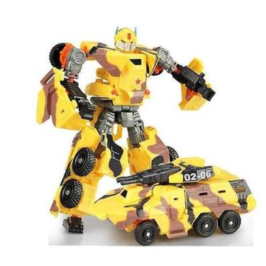 Imagem de Boneco de ação Toy Robot Car Superhero modelo 3c 15-20cm - Gloome Stor