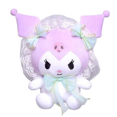 Imagem de Boneca de pelúcia Sanrio Sakura Pink Kuromi My Melody Cinnamoroll - Gl