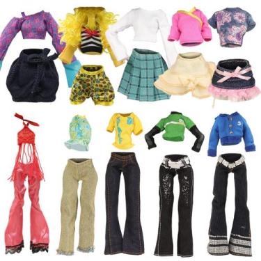 Imagem de Conjunto de roupas para bonecas BARWA Monster Girl Doll de 11 polegada