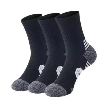 Imagem de Meias Esportivas Antiderrapantes De Secagem Rápida Para Homens E Mulhe