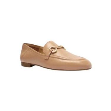 Imagem de Mocassim Arezzo Nude Corrente Luma-Feminino