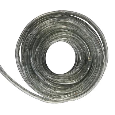 Imagem de Mangueira Led Pisca Pisca com 8 Funções Redonda à Prova D'Água de 10m Amarelo/Branco Quente