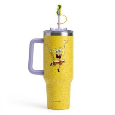 Imagem de Copo Tumbler Bob Esponja Térmico Canecão 1,150ml - Original Zona Criat