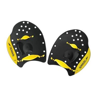 Imagem de Palmar Natação Speedo Power Paddle Treinamento Piscina -, Amarelo, M