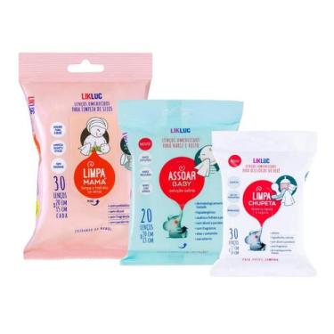 Imagem de Kit LIK LUC Limpa Mamá Assoar Limpa Chupeta - MinutoBaby