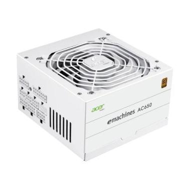 Imagem de Fonte ATX Acer AC650 650W 80 Plus Bronze Modular Branca