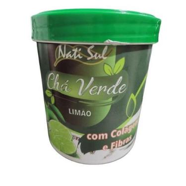 Imagem de Chá Verde Solúvel -  Limão - 250g - Com Colágeno - Natisul
