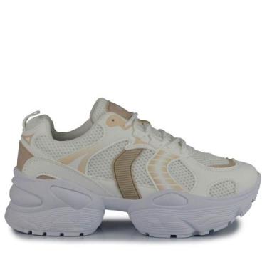 Imagem de Tênis Casual Ramarim Feminino 2582231, 37, Gelo