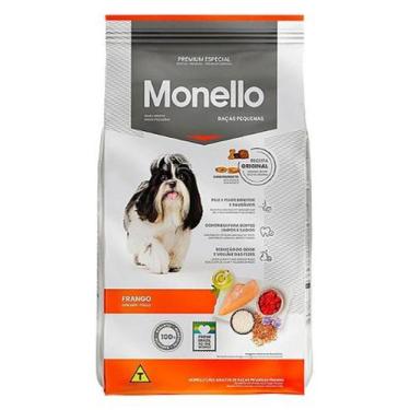 Imagem de Ração Cachorro Monello Raças Pequenas Frango 1Kg