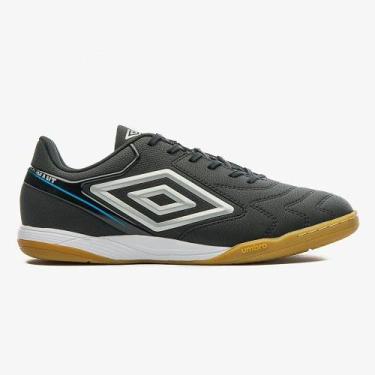 Imagem de Tênis Leve Futsal Adamant Umbro Masculino, Preto, 42