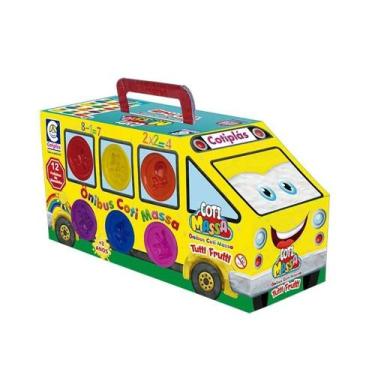 Imagem de Cotiplas Kit Massinha Tutti Frutti Onibus