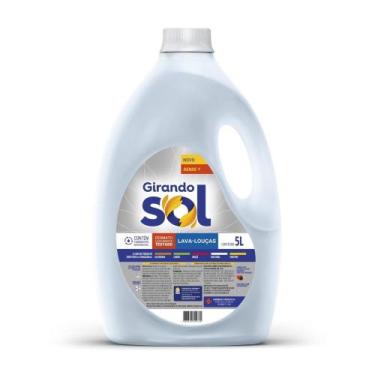 Imagem de Detergente Lava-Louças Natural Girando Sol 5L,