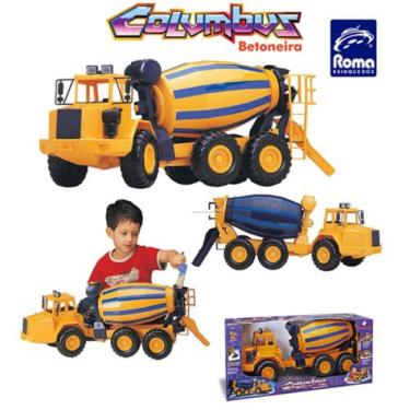 Imagem de Brinquedo Betoneira Columbus - Roma Brinquedos