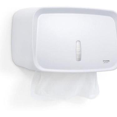 Imagem de Dispenser De Papel Interfolha Invoq Compacto Branco