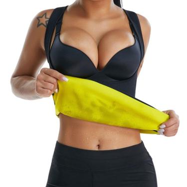 Imagem de Camiseta Cinta Modeladora Abdominal Hot Térmica Ação Térmica C16