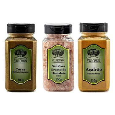 Imagem de Curry, Sal Rosa Grosso do Himalaia, Açafrão