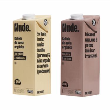 Imagem de Kit 2 Bebidas Vegetais Nude com Sabor: Baunilha, Cacau