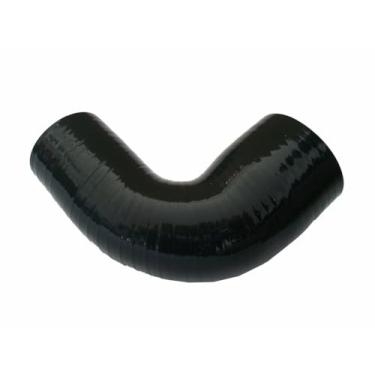 Imagem de JOIUYOLJ Mangueira de cotovelo de redução de 90 graus ID 4,25 a 12,7 cm (108 mm a 127 mm) para tubo de admissão de ar direto universal Turbo Intercooler reforçado com 4 camadas 5,4 mm (90D-ID108-127)