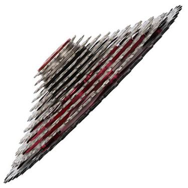 Imagem de VGEBY Volante de bicicleta, 11 velocidades 46T Mountain Card Flywheel Tipo Cassete Roda dentada para Mountain Bike e Road Bikes Bicicleta e Suprimentos de Reposição