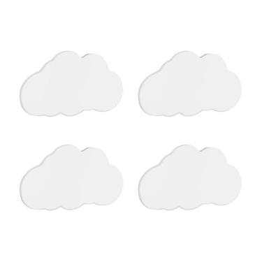 Imagem de Kit 4 Luminarias de Parede Nuvem com Led - BABY MOBILIA