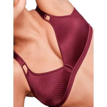 Imagem de Sutiã sem Aro e sem Bojo Demillus 61196/61096 Taça B, Roxo, 50