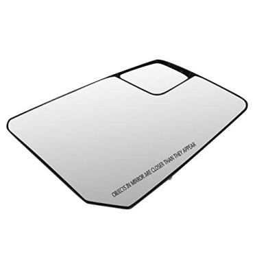 Imagem de DNA Motoring OEM-MG-0518 Placa de vidro espelhada de porta lateral direita estilo fábrica com aquecedor + Spotter