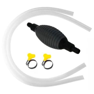 Imagem de Bomba de Sucção Manual Transferência de Líquidos Água Combustível Óleo Gasolina Etanol 24CM
