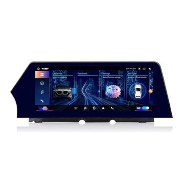 Imagem de Rádio automotivo de 12,3 polegadas, vídeo multimídia, estéreo, navegação GPS adequado para BMW Série 7 (sistema CIC)11-12, CarPlay Auto Bluetooth, sistema original mantido,（4+64G）