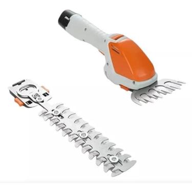 Imagem de Aparador Grama Eletrico Cortador 2 Em 1 Portátil Sem Fio