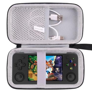 Imagem de JINMEI Estojo De Transporte Rígido Em Eva Compatível Com Console Videogame Portátil Rg35Xx H Retro