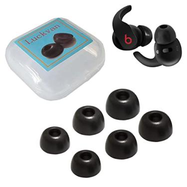 Imagem de Luckvan Ponteiras De Espuma Viscoelástica Para Fones Ouvido Reposição Beats Fit Pro/Beats Studio Buds/Solo Duds, Acessórios, Preto Lms