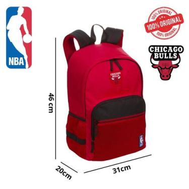 Imagem de Mochila Esportiva Escola Basquete Chicago Bulls Nba - Sestini
