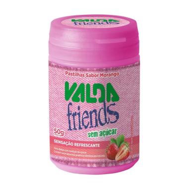 Imagem de Pastilhas Valda Friends Morango 50g