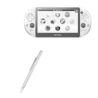 Imagem de BoxWave Caneta Stylus compatível com PlayStation Vita 2000 PCH-2000 - Caneta capacitiva FineTouch, caneta Stylus super precisa - prata metálica