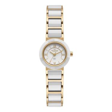 Imagem de Relógio Technos Feminino Ceramic-saphire Dourado - 2035lwf-1b 2035lwf-1b