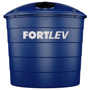 Imagem de Caixa d'água Polietileno 15.000L Tampa Rosca Azul Fortlev