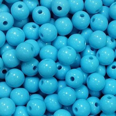 Imagem de BOLINHA DE RESINA Nº 08 (20 G) - LADEIRA BIJUTERIAS, AZUL TURQUESA