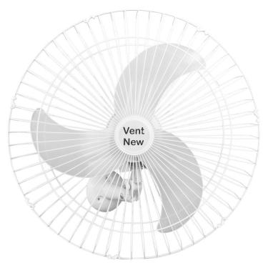 Imagem de Ventilador De Parede Oscilante 60cm Bivolt Branco 200 W