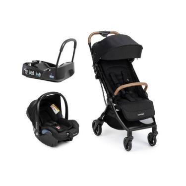 Imagem de Carrinho Eva3 Travel System com Bebê Conforto e Base veicular Maxi Cos
