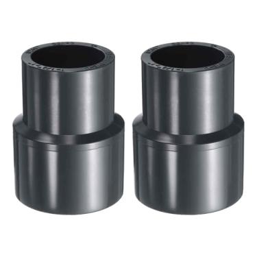 Imagem de HARFINGTON Acoplamento redutor de PVC 1-1/10.2 x 2.5 cm acoplamento aumentador/redutor adaptador de encaixes de tubulação DWV redutor de duto para esgoto encanamento tubo de drenagem suprimentos de