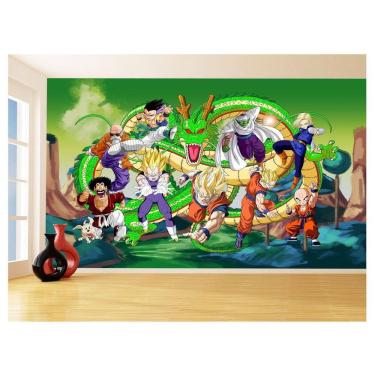 Imagem de Papel De Parede Dragon Ball Goku Vegeta Anime 3,5M Dbz297