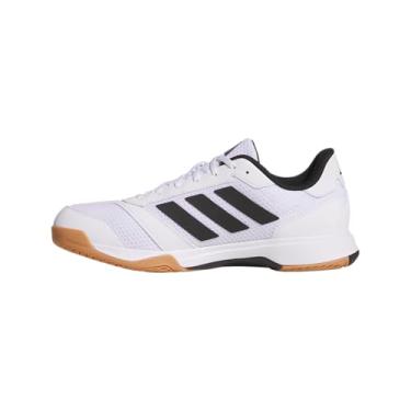 Imagem de adidas Tênis de vôlei masculino Ligra 8 Indoor, branco/preto/branco, 45 BR