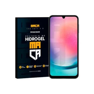 Imagem de Película de Hidrogel Galaxy A24 Privacy Frontal Anti Espião MACA