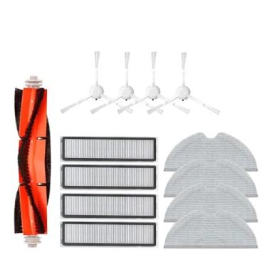 Imagem de Compatible With Dreame D9 / D9 Max/Trouver LDS Finder Robot Vacuum Roller Side Brush Mop Filter Water TankSpare Part Accessories(13pcs)